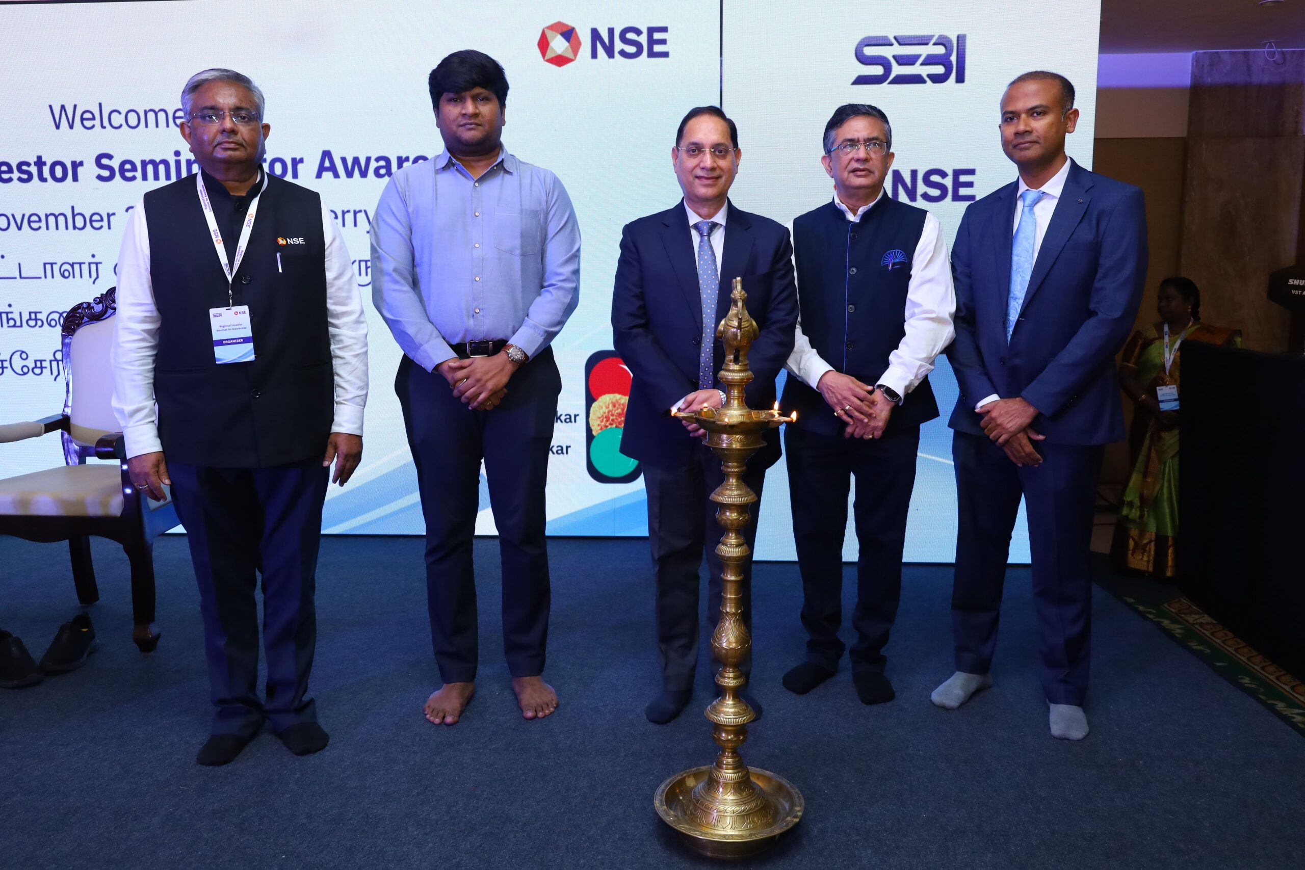 SEBI and NSE Champion Financial Literacy Investor Awareness and Investor Protection at RISA in Puducherry on November 29 2025