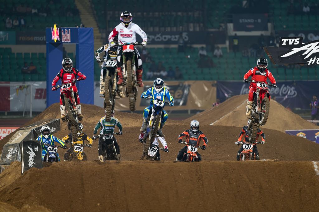 Salman Khan Kicks-off Round 2 of Indian Supercross Racing League