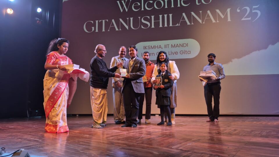 IIT Mandi Celebrates Gita Jayanti To Bridge Education with Spirituality and Culture