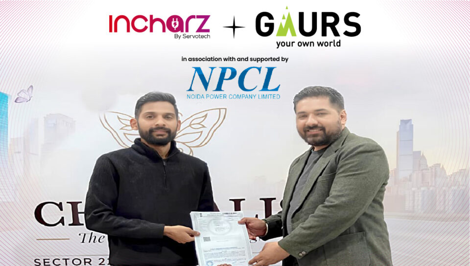 vIncharz Partners with Gaurs Group to Expand Public EV Charging Network across NCR