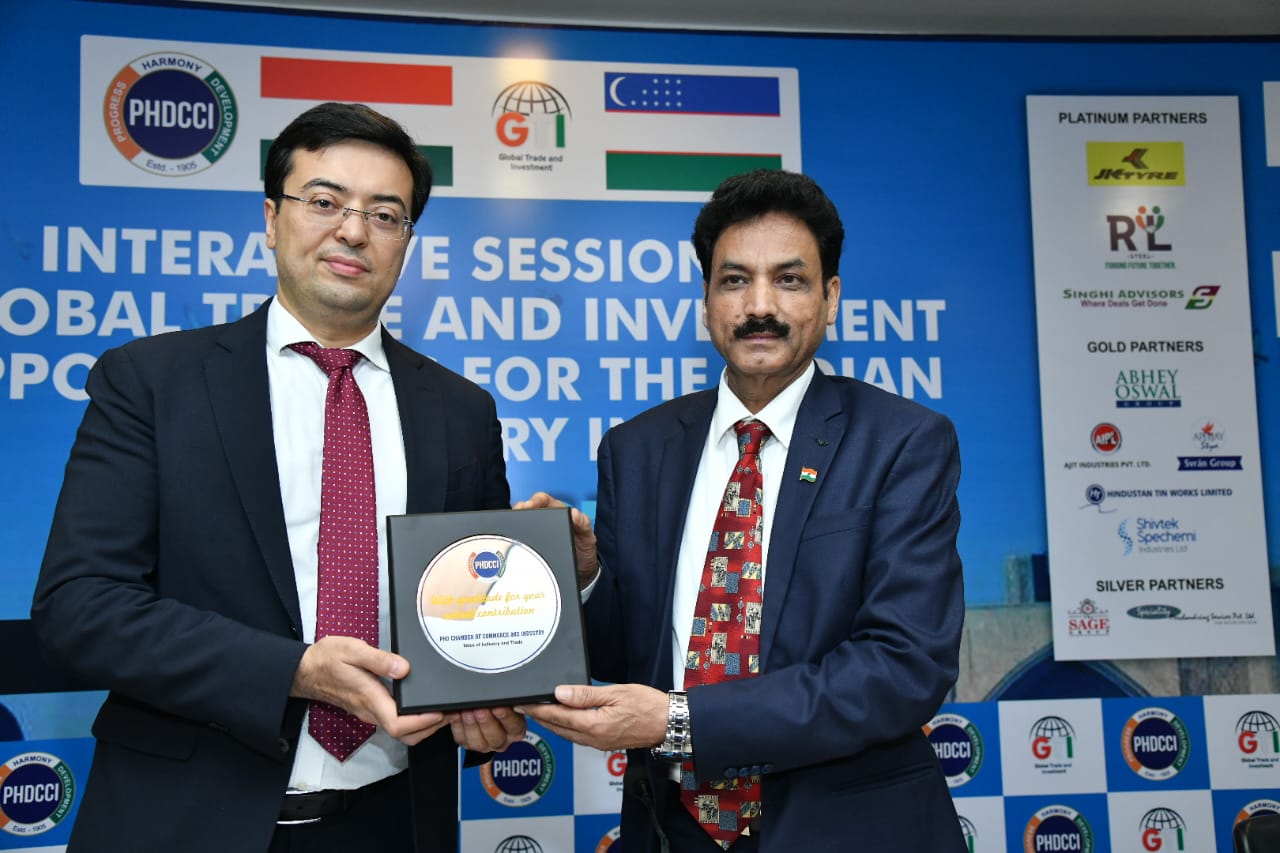 Uzbekistan Ambassador Highlights Investment Boom at PHDCCI Interactive Session