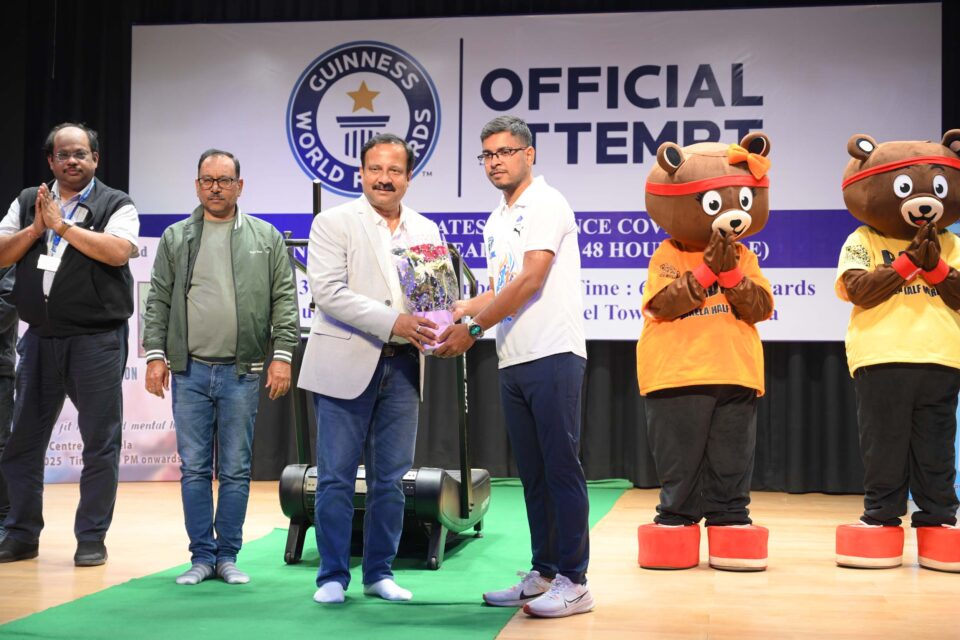 Steel City runner Sumit Singh Guinness World Record