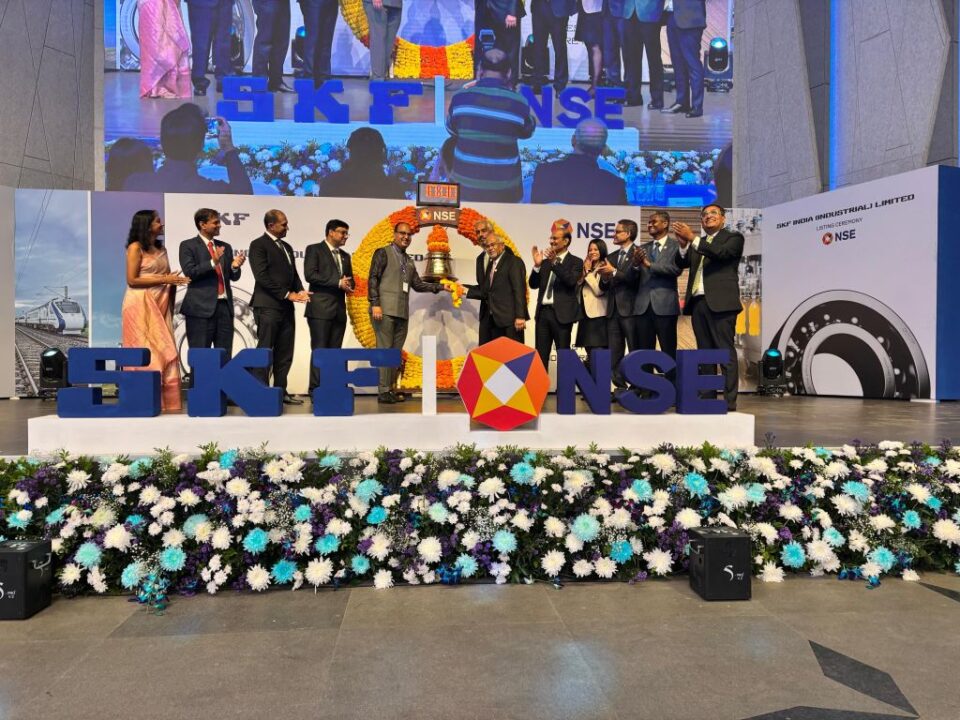 SKF India (Industrial) Ltd. Lists on Bourses