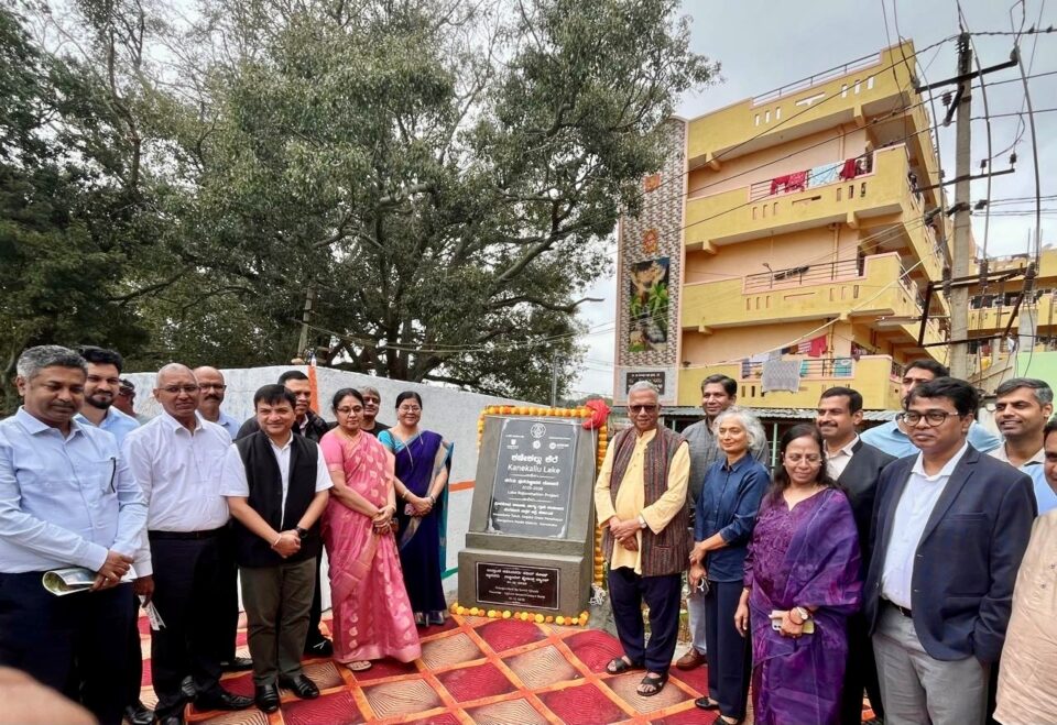 Ujjivan Small Finance Bank Inaugurates Rejuvenated Kanekkallu Lake