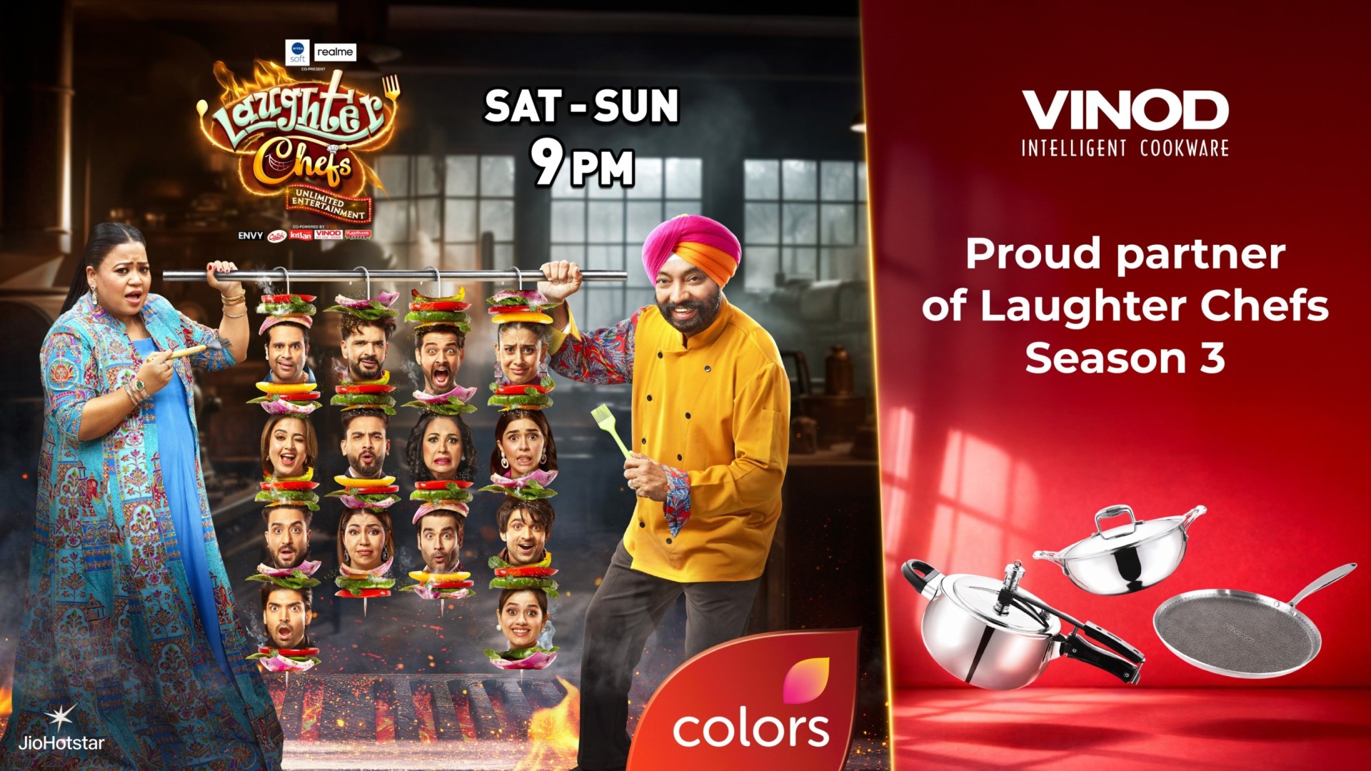 Vinod Intelligent Cookware partners with Laughter Chefs
