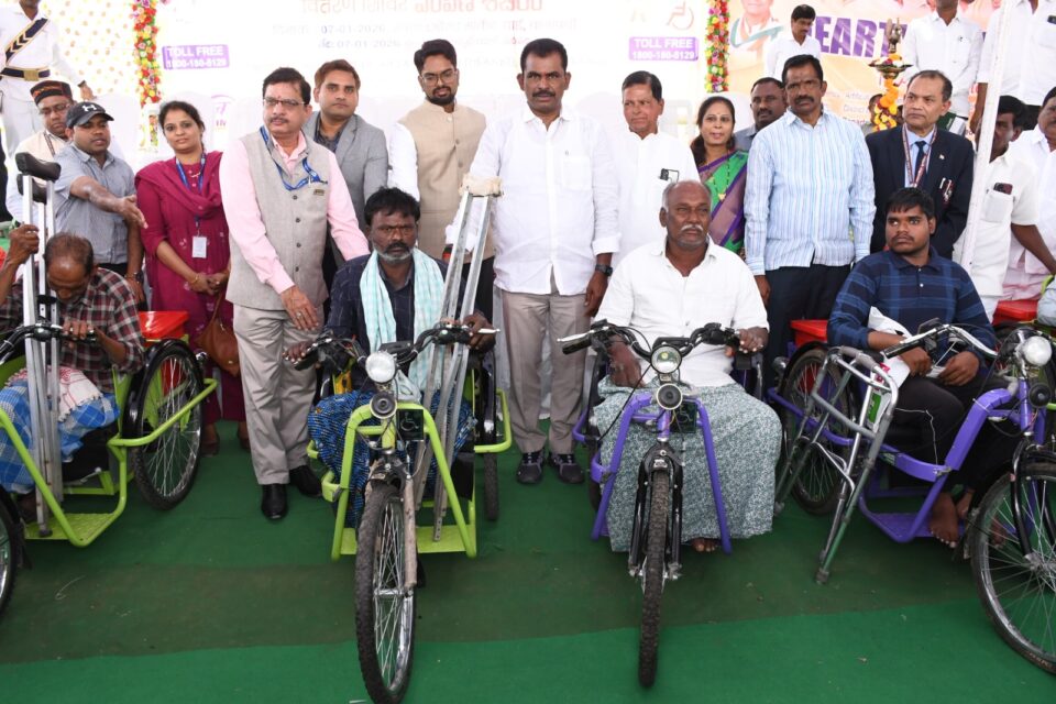 GRID-INDIA CSR initiative for Divyangjan empowerment in Telangana