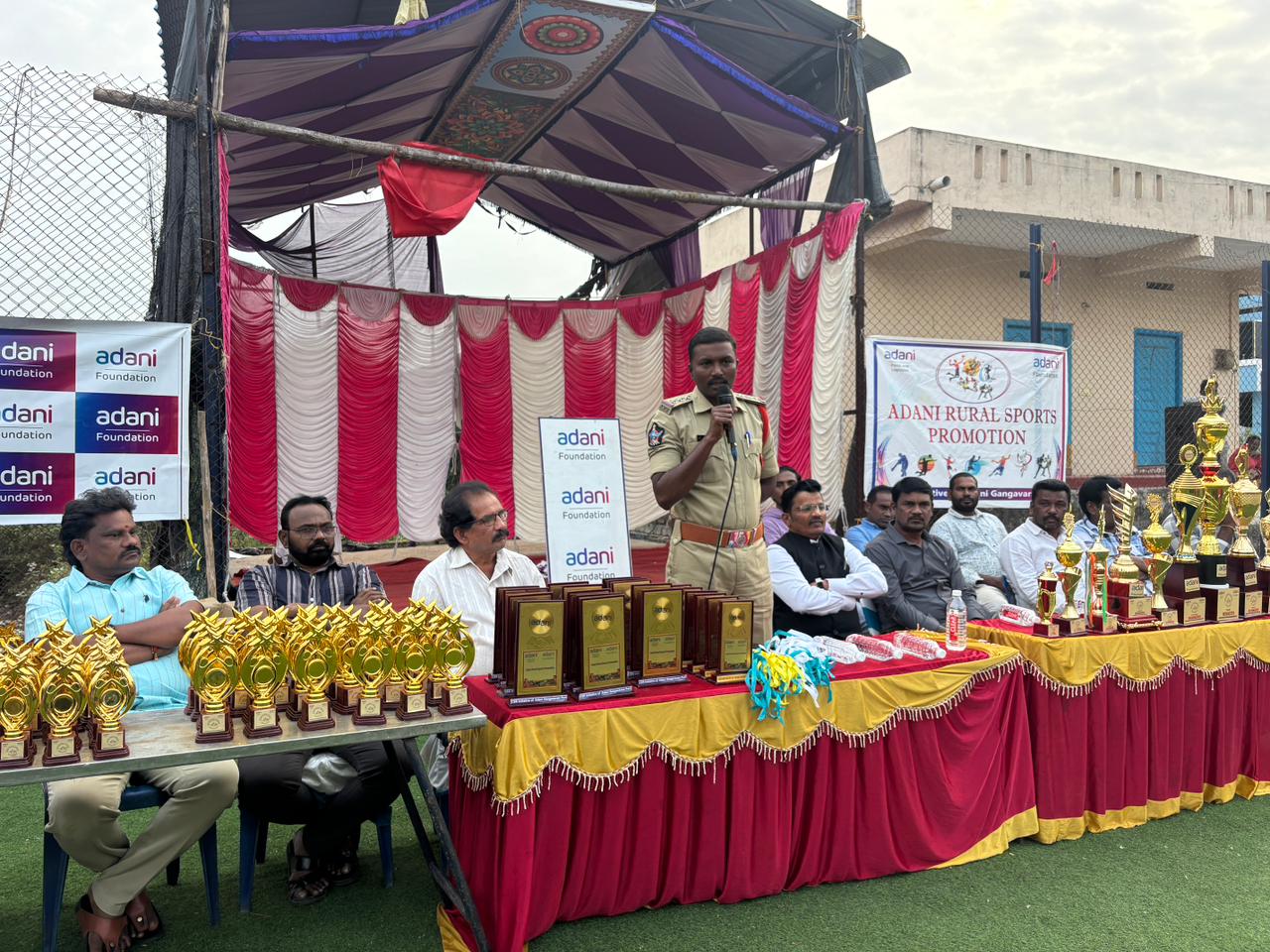 Adani Gangavaram Port Adani Rural Sports Program