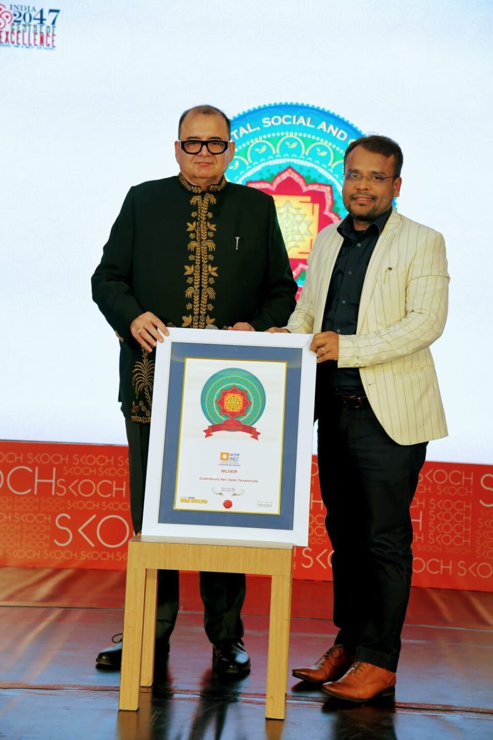 REC Limited wins SKOCH Award 2025 for Corporate Net Zero Transition