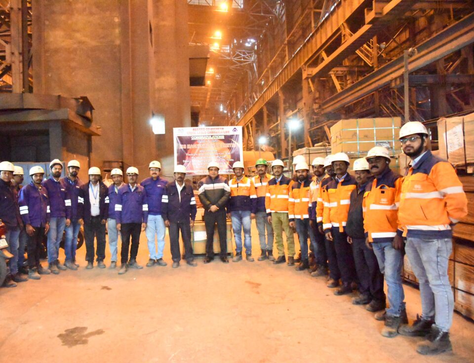 Rourkela Steel Plant steel ladle lining life record