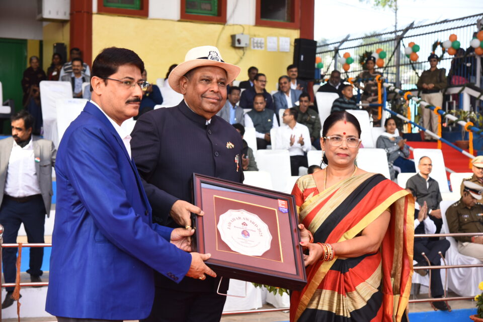 SAIL Rourkela executives conferred with Jawahar Award