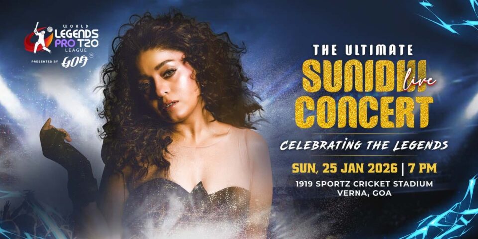 Sunidhi Chauhan World Legends Pro T20 League opening ceremony