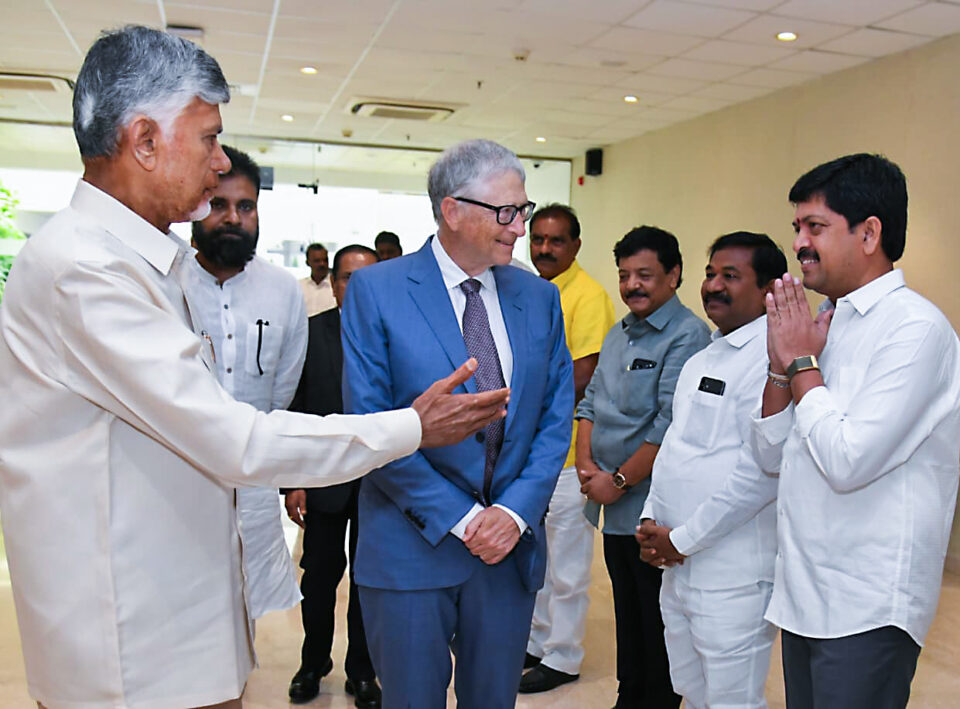 Bill Gates Andhra Pradesh tech governance visit Amaravati