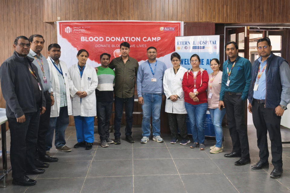 Sanjay & Jyoti Agarwal Foundation nationwide blood donation drive 2026