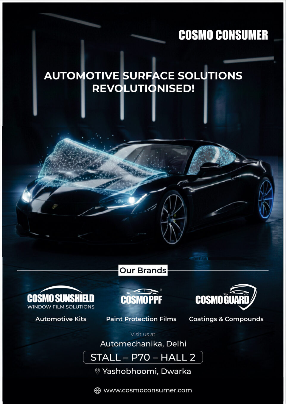 Cosmo PPF launches new paint protection films at Automechanika 2026
