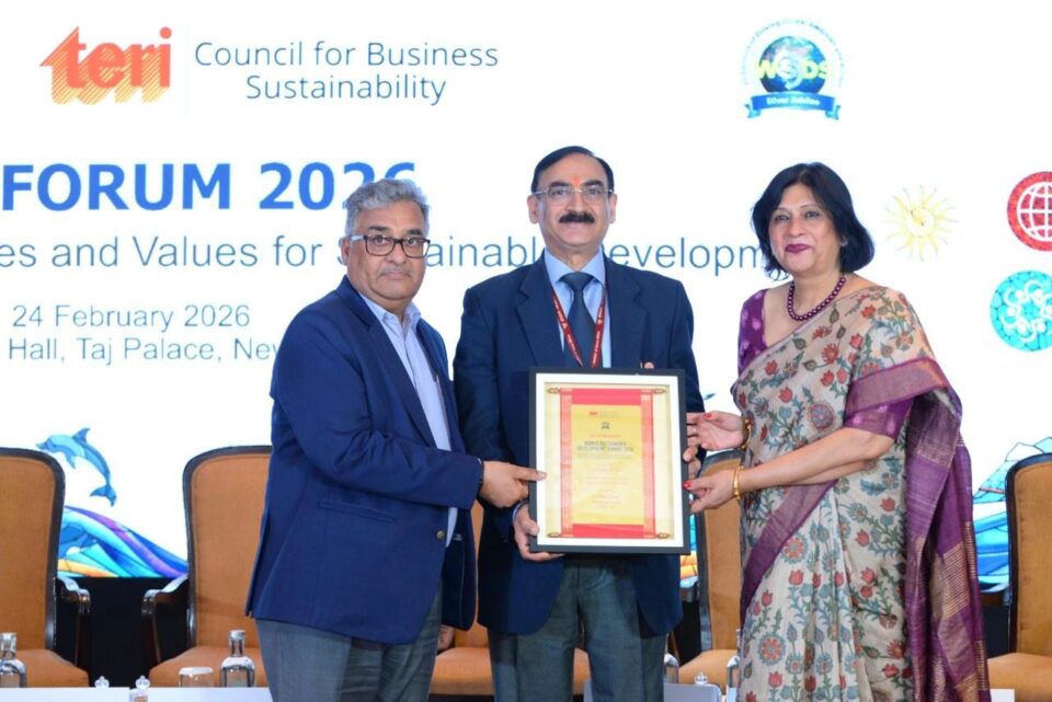 DMRC MD Vikas Kumar Sustainability Leadership Honour WSDS 2026