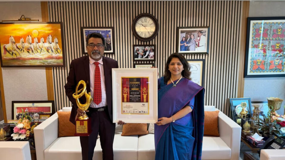 RFCL CEO S Manoharan CEO of the Year Award