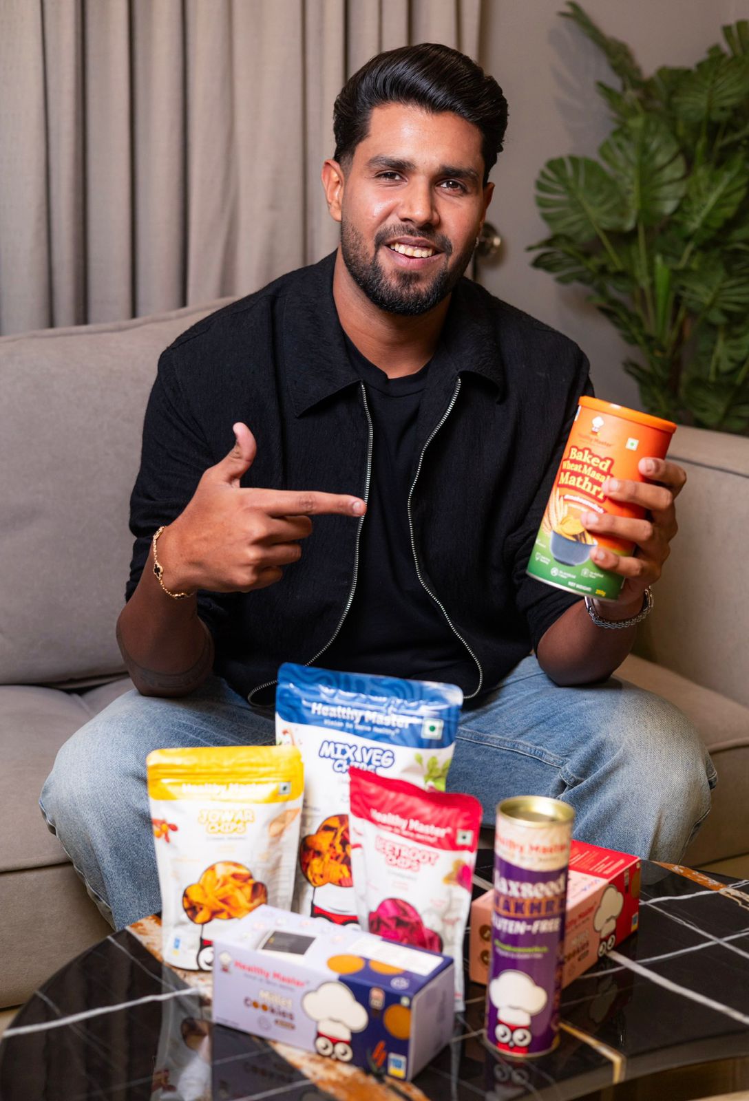 Healthy Master Harshit Rana brand ambassador