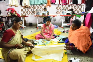 SAIL Rourkela sewing training women CSR