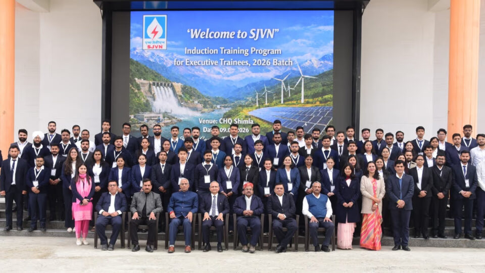 SJVN welcomes 78 Executive Trainees with induction programme at Shimla HQ
