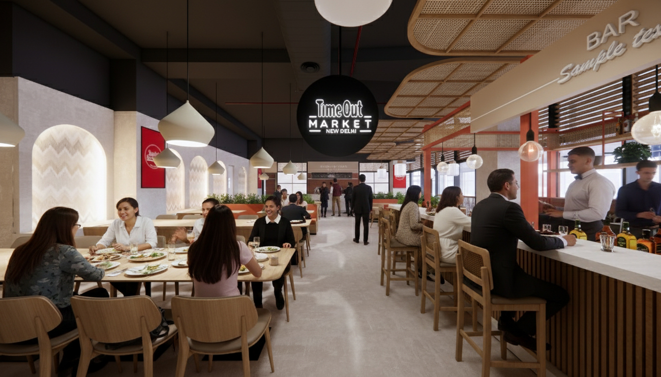 Time Out Market India debut Worldmark New Delhi