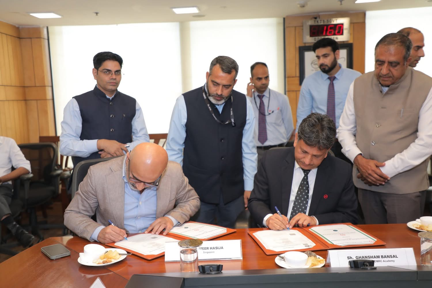 DMRC INSEAD MoU capacity building metro sector