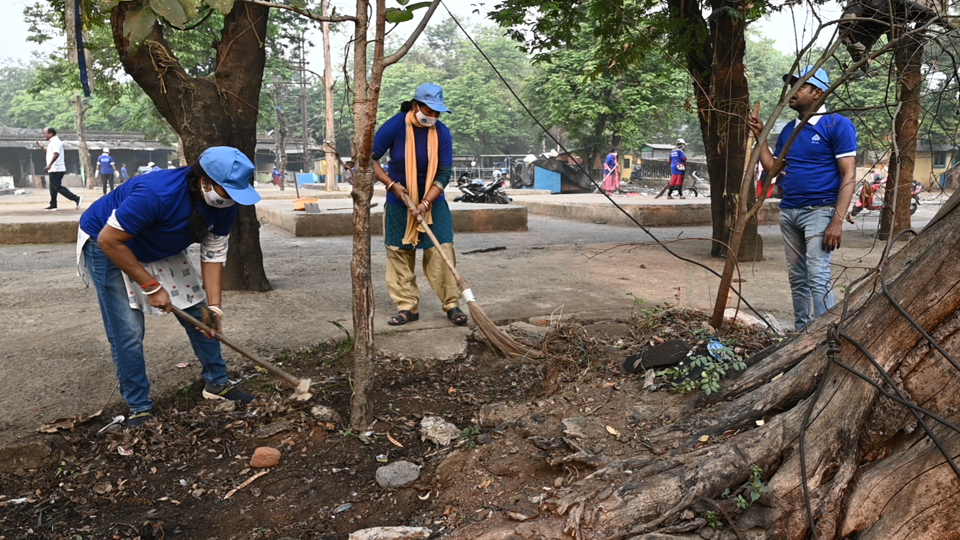SAIL RSP cleanliness drive Ispat Haat Swachhata Pakhwada Rourkela