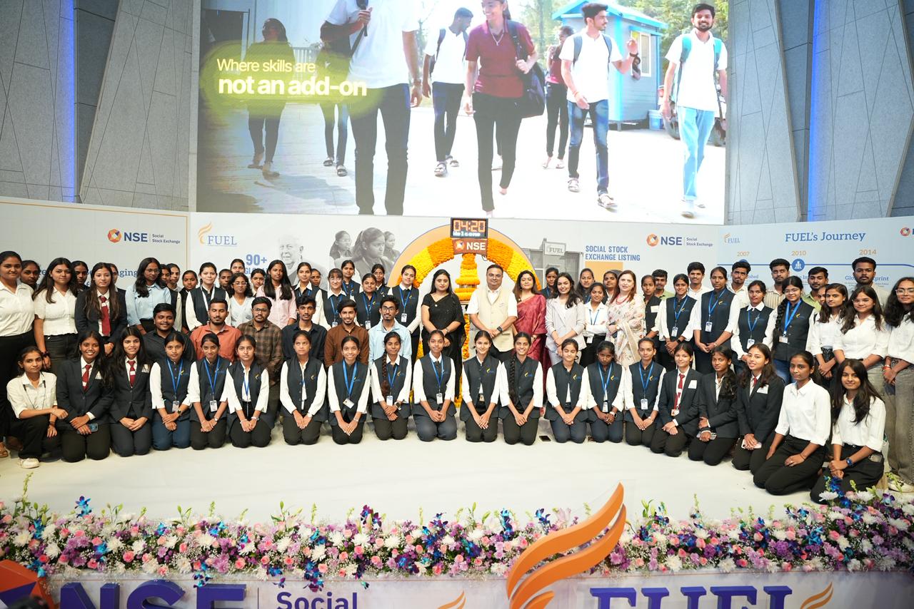 FUEL NSE Social Stock Exchange listing education skilling scholarships India