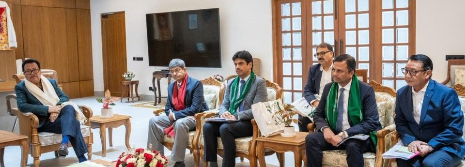 NEEPCO Arunachal hydropower steering committee meeting India