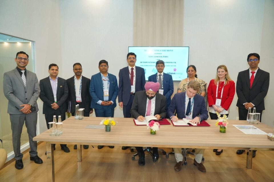 NTPC Octopus Energy MoU India UK power sector collaboration 2026