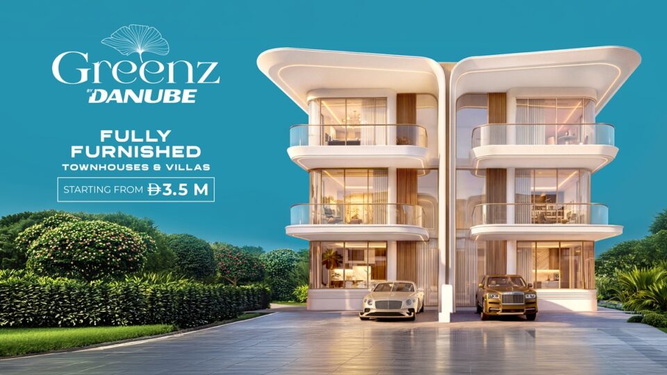 Danube Greenz Dubai Academic City AED 3.5M villas townhouses