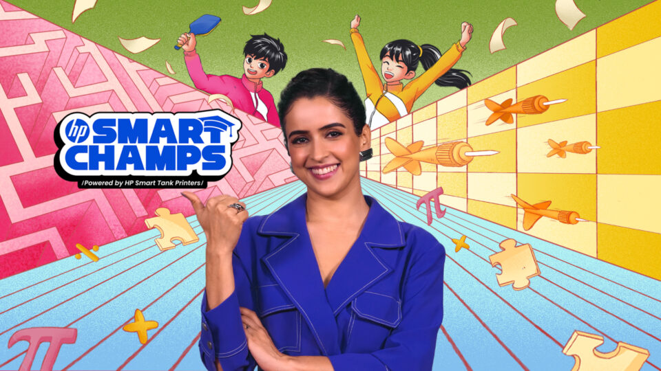 HP Smart Champs learning game show India JioStar Sanya Malhotra