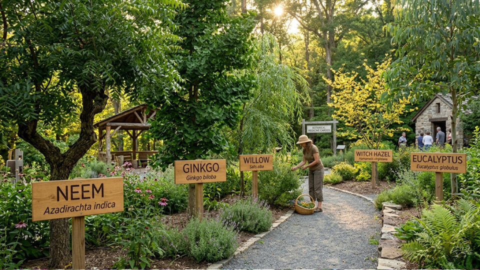 NHAI Arogya Van initiative medicinal plantation highways India