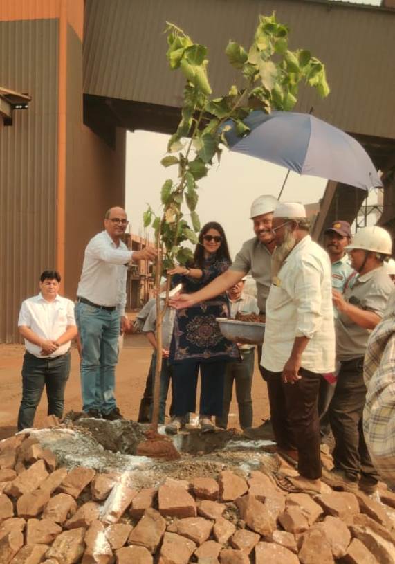 Jai Raj Ispat plantation drive sustainability