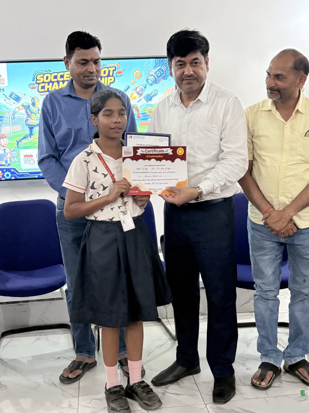 Soccer Robotics Championship Birla Open Minds Garhwa