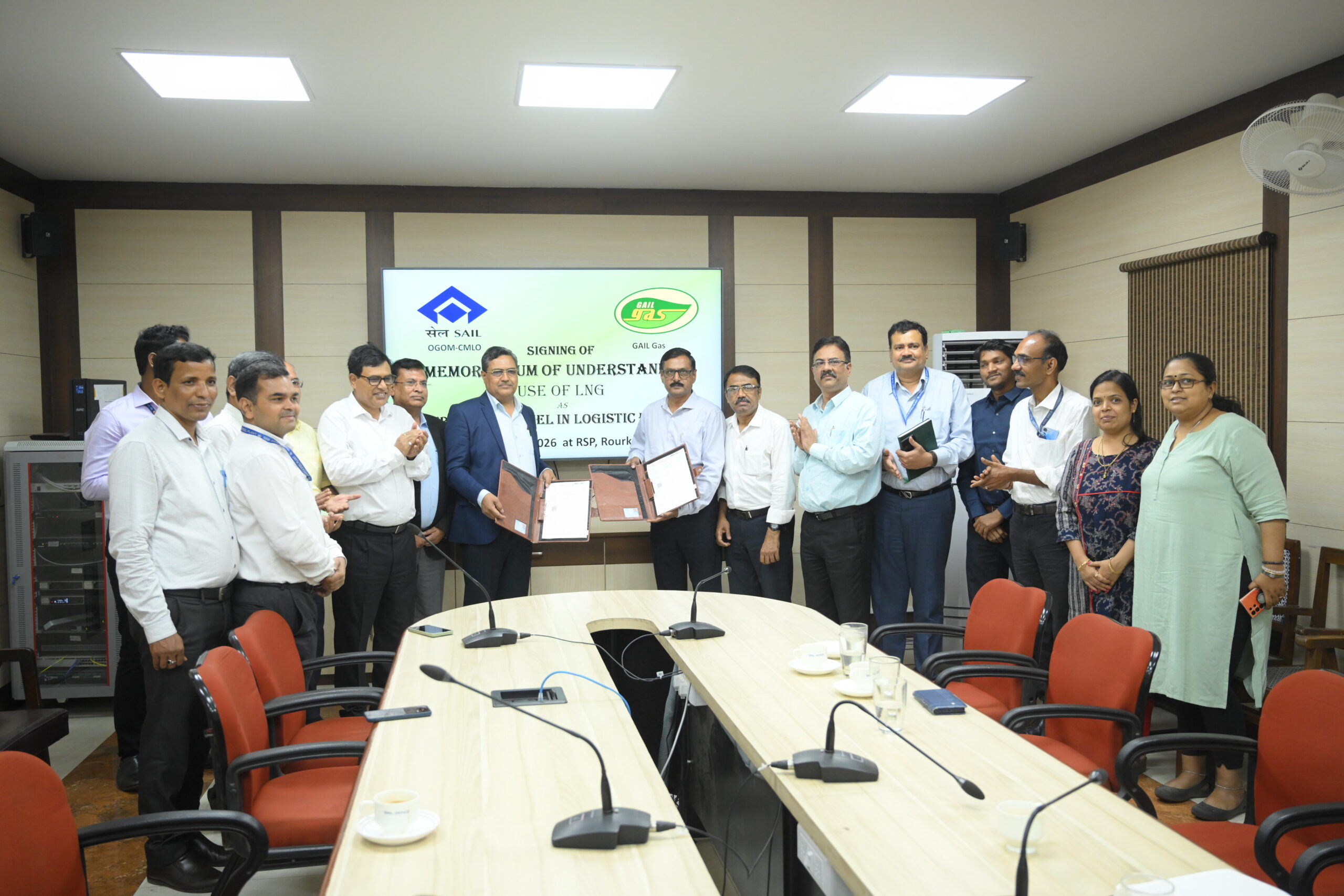 SAIL OGOM GAIL Gas LNG HEMM mining MoU sustainable mining