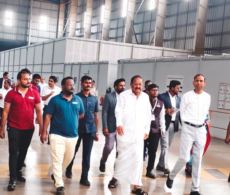 Venkaiah Naidu Wadi Surgicals AMTZ Visakhapatnam visit