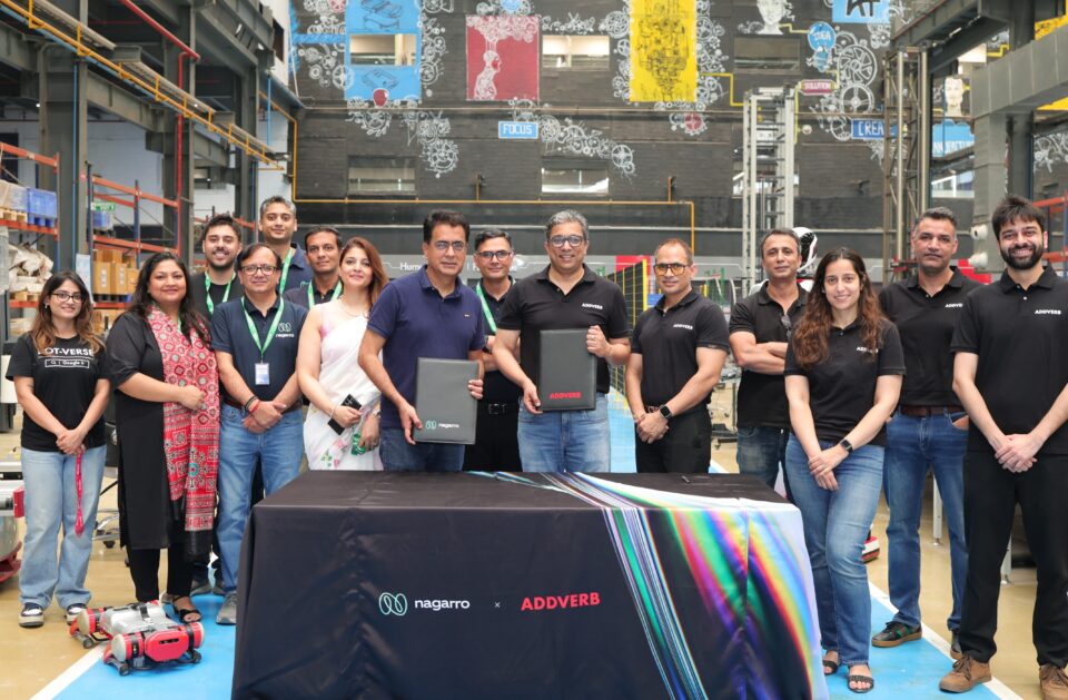 Nagarro Addverb robotic automation partnership