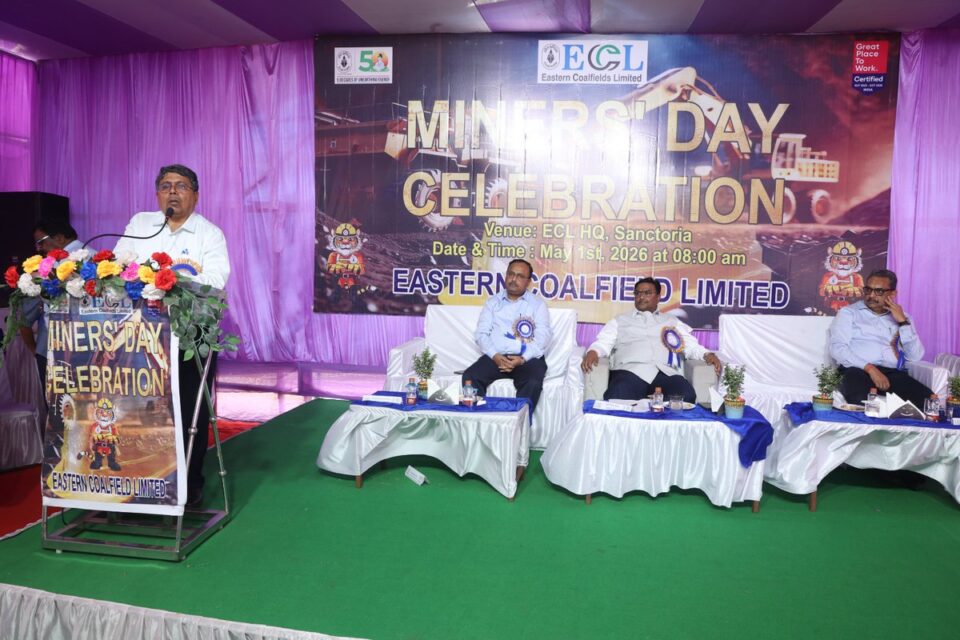 Eastern Coalfields Limited Labour Day 2026 celebration ECL