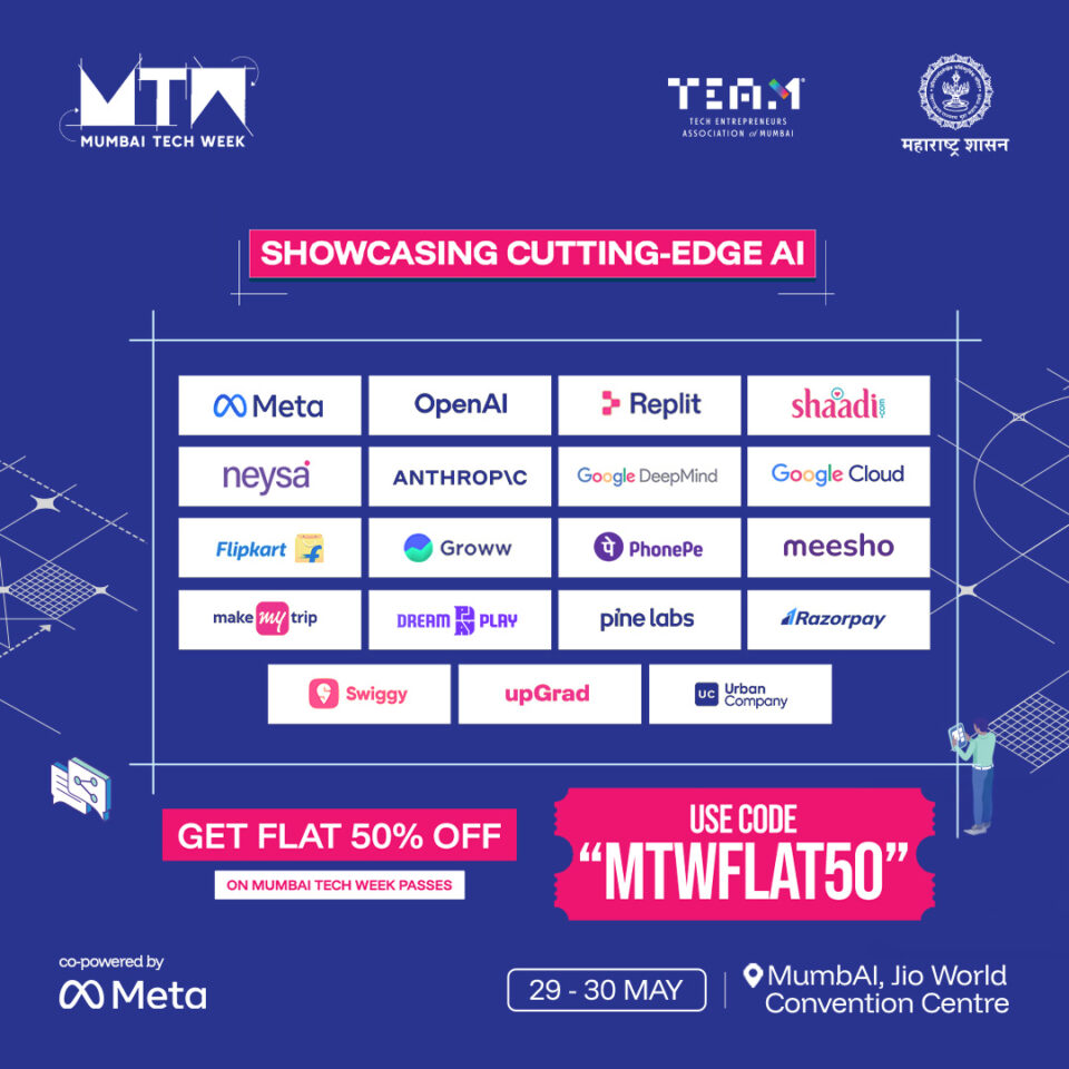 Mumbai Tech Week 2026 National Technology Day pass discount