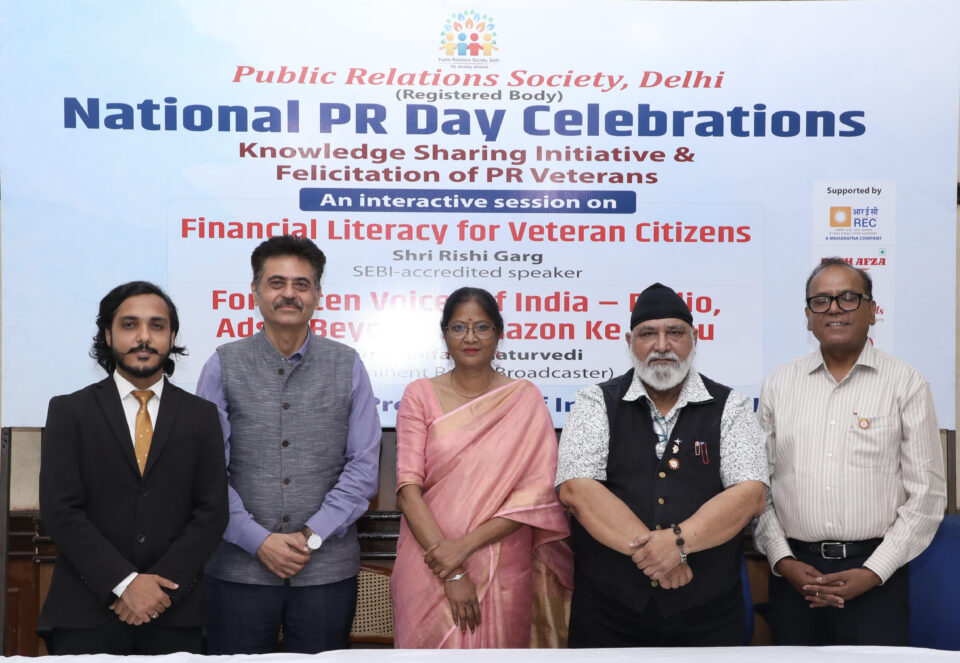 PR Society Delhi new governing board 2026 2028 National PR Day