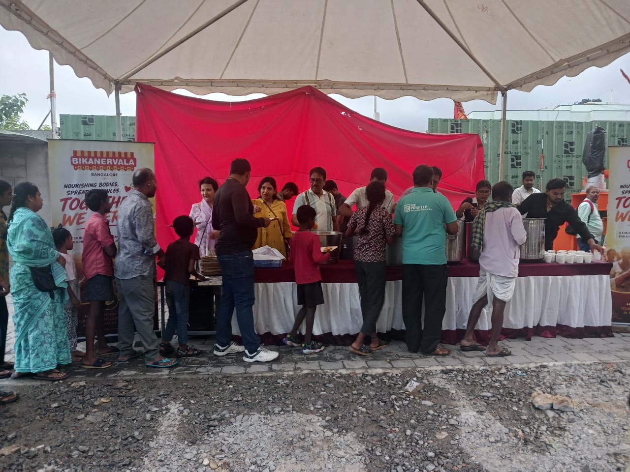 Bikanervala Bangalore Annadanam Seva
