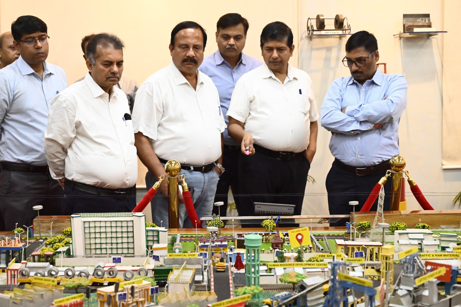 SAIL CVO Dilip Kumar visits Rourkela Steel Plant