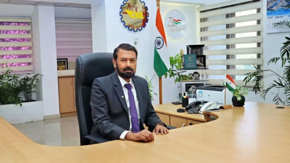 Jose V J Additional Charge as Cochin Shipyard CMD