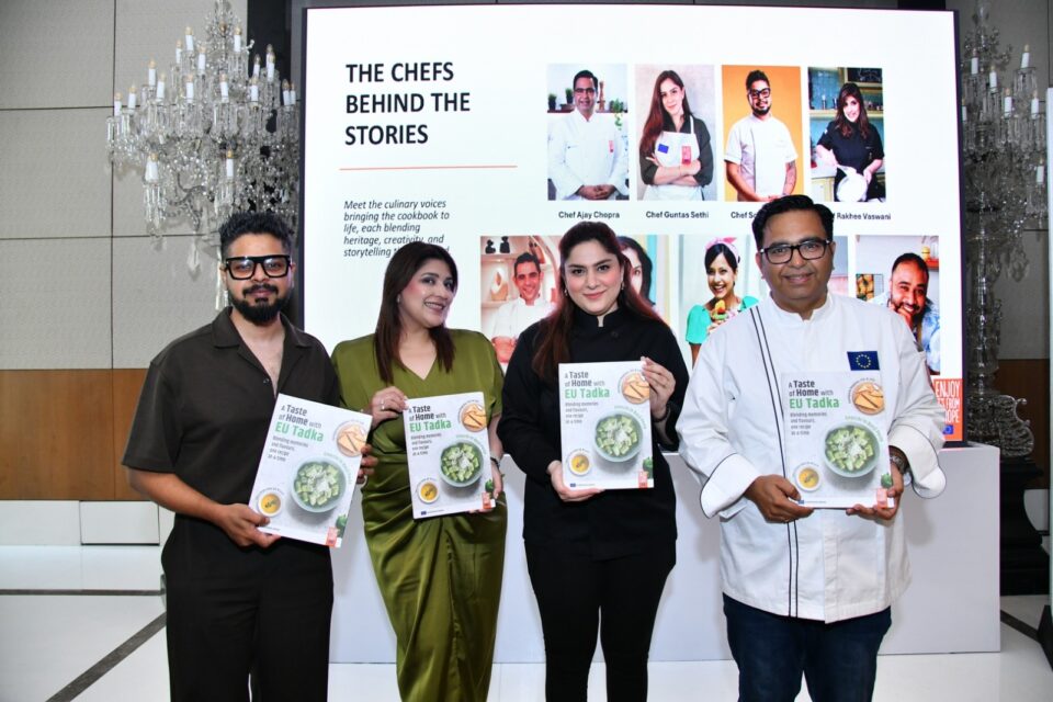 EU Tadka Cookbook Launch by Chef Ajay Chopra and Chef Guntas Sethi