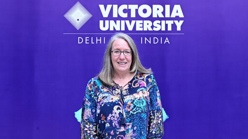 Victoria University India Campus Pro Vice-Chancellor Karen Dodd