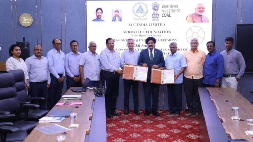 NLCIL Auroville electric vehicles