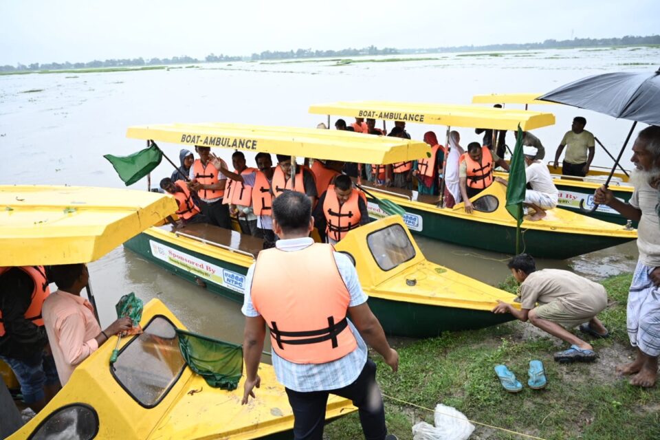 NTPC Bongaigaon boat ambulances