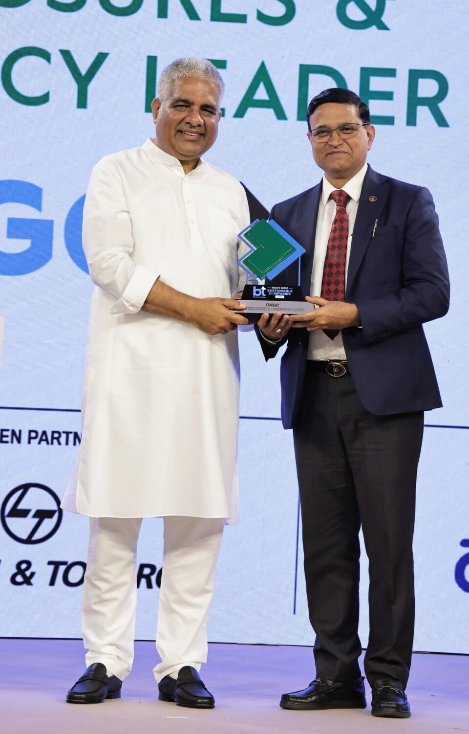 ONGC Best Disclosures and Transparency Leader Award 2026