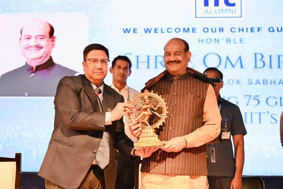 Om Birla Calls Upon IITians to Suggest Reforms at PanIIT Book Club Launch