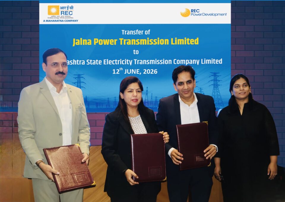 RECPDCL Hands Over Jalna Power Transmission Limited